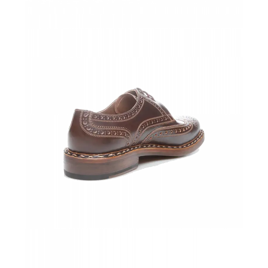 Heinrich Dinkelacker - Businessschuhe Derby BUDA FULL-BROGUE C Cordovan - braun