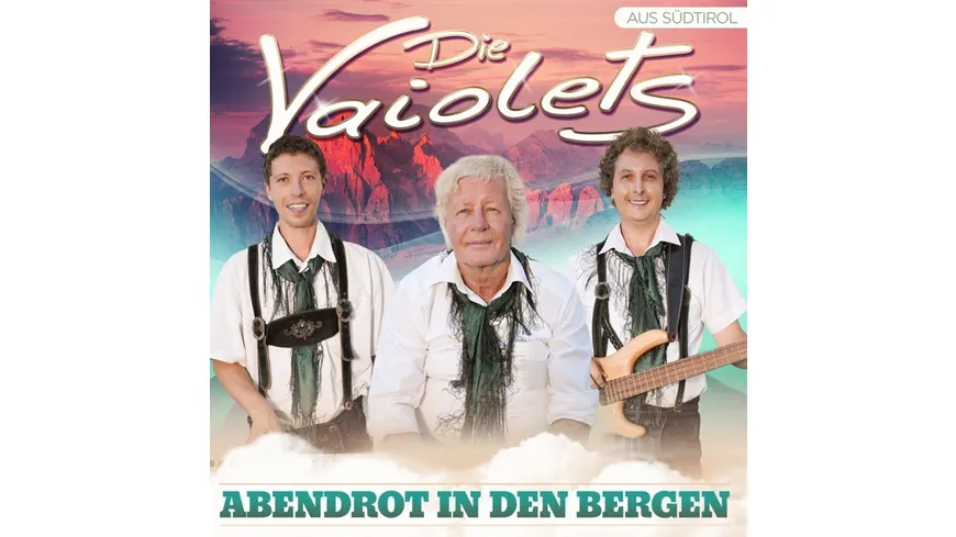 Abendrot in den Bergen