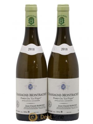 Chassagne-Montrachet 1er Cru Les Vergers Ramonet (Domaine)  2018 - Lot de 2 Bouteilles
