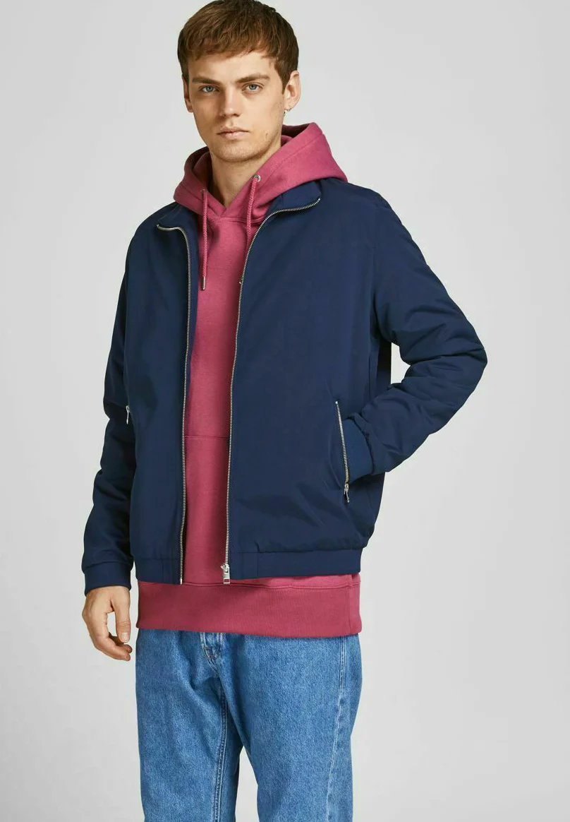 Jack & Jones JJERUSH HARRINGTON - Chaqueta bomber