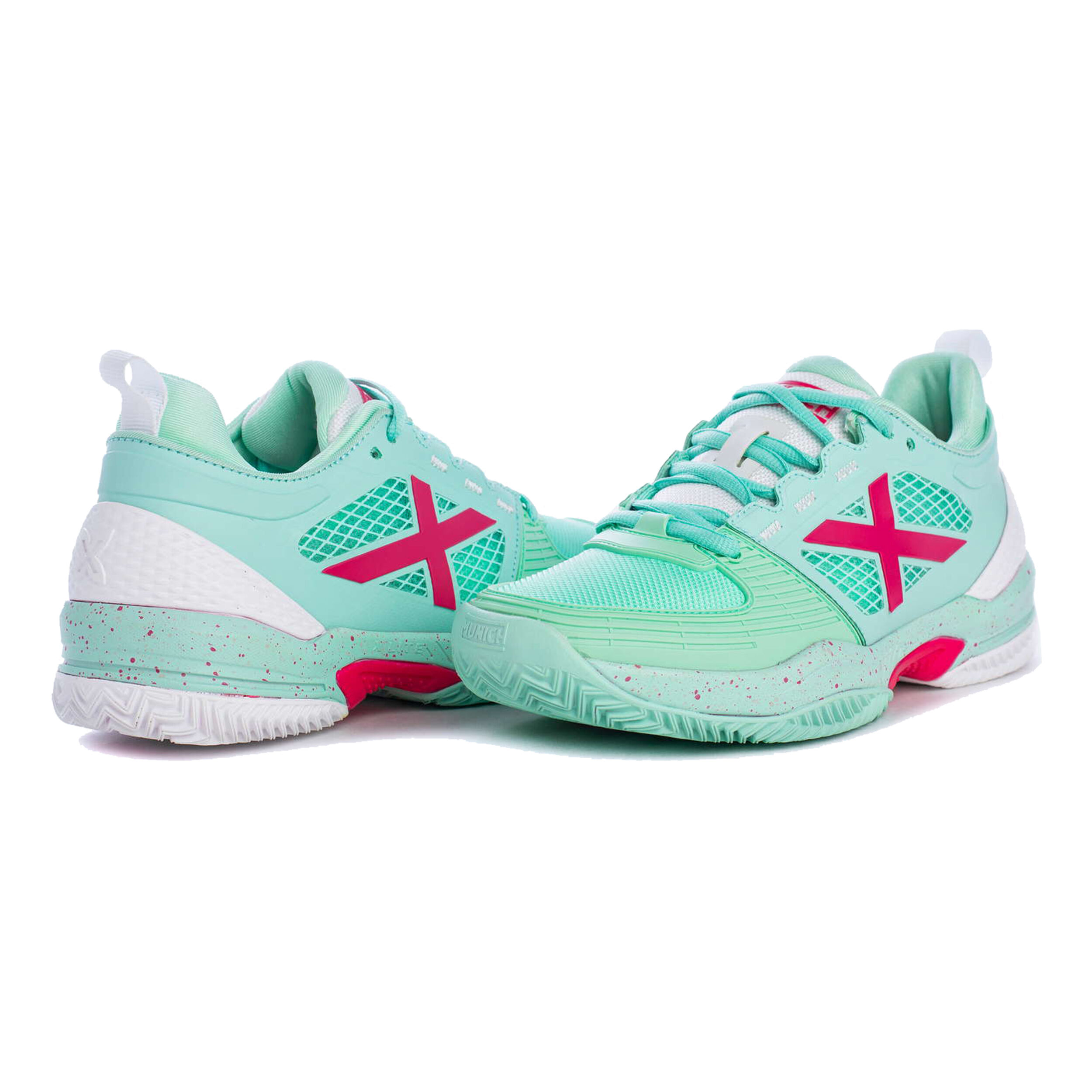 Atomik 11 Padelschuh - Mint, Pink