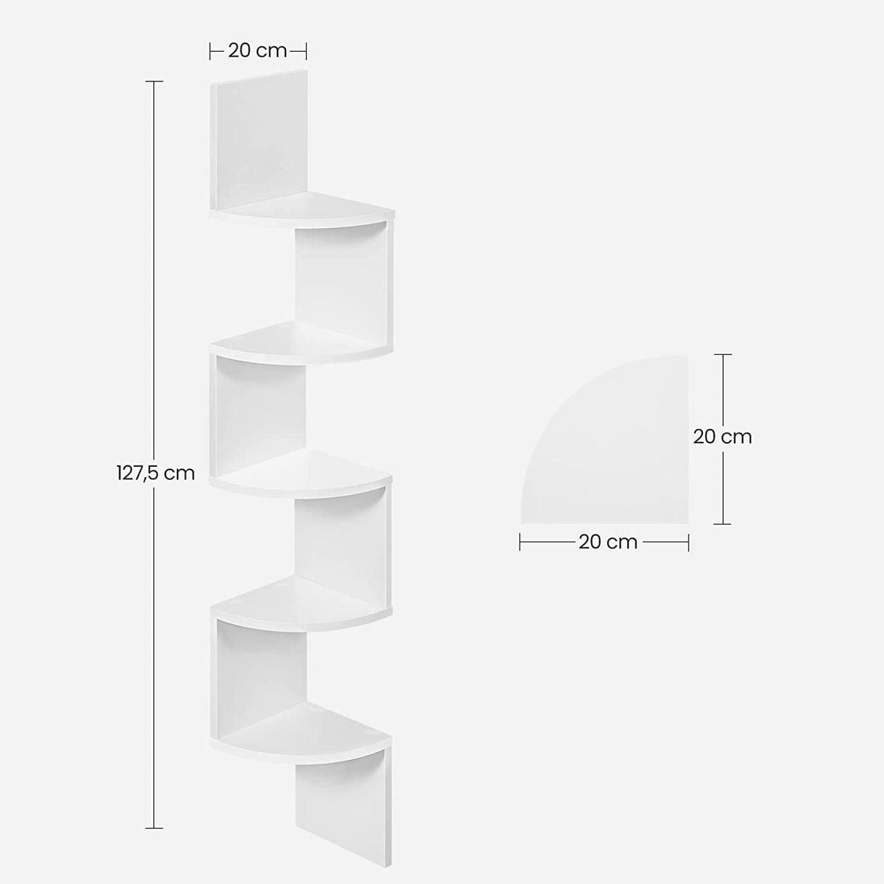 Vasagle Corner Shelf