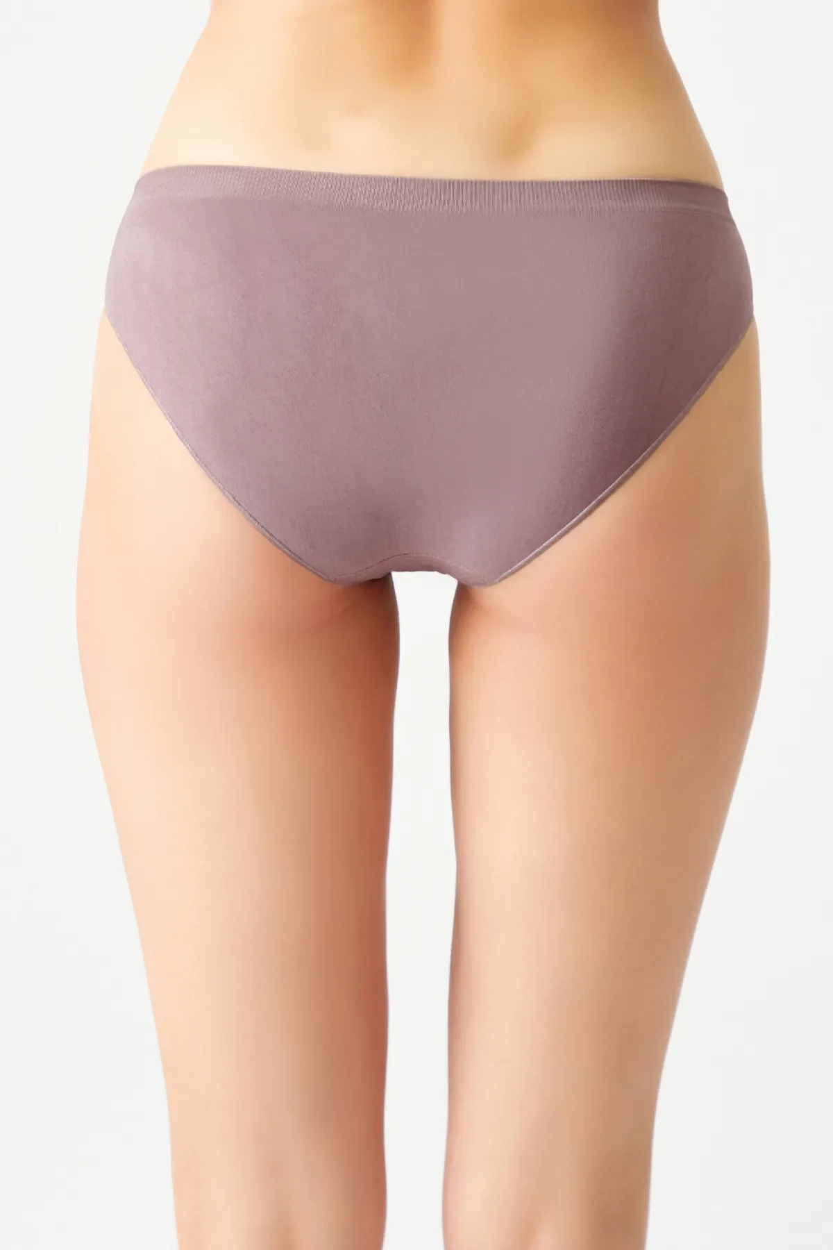 LOS OJOS  Lila nahtlose klassische Höschen Classic