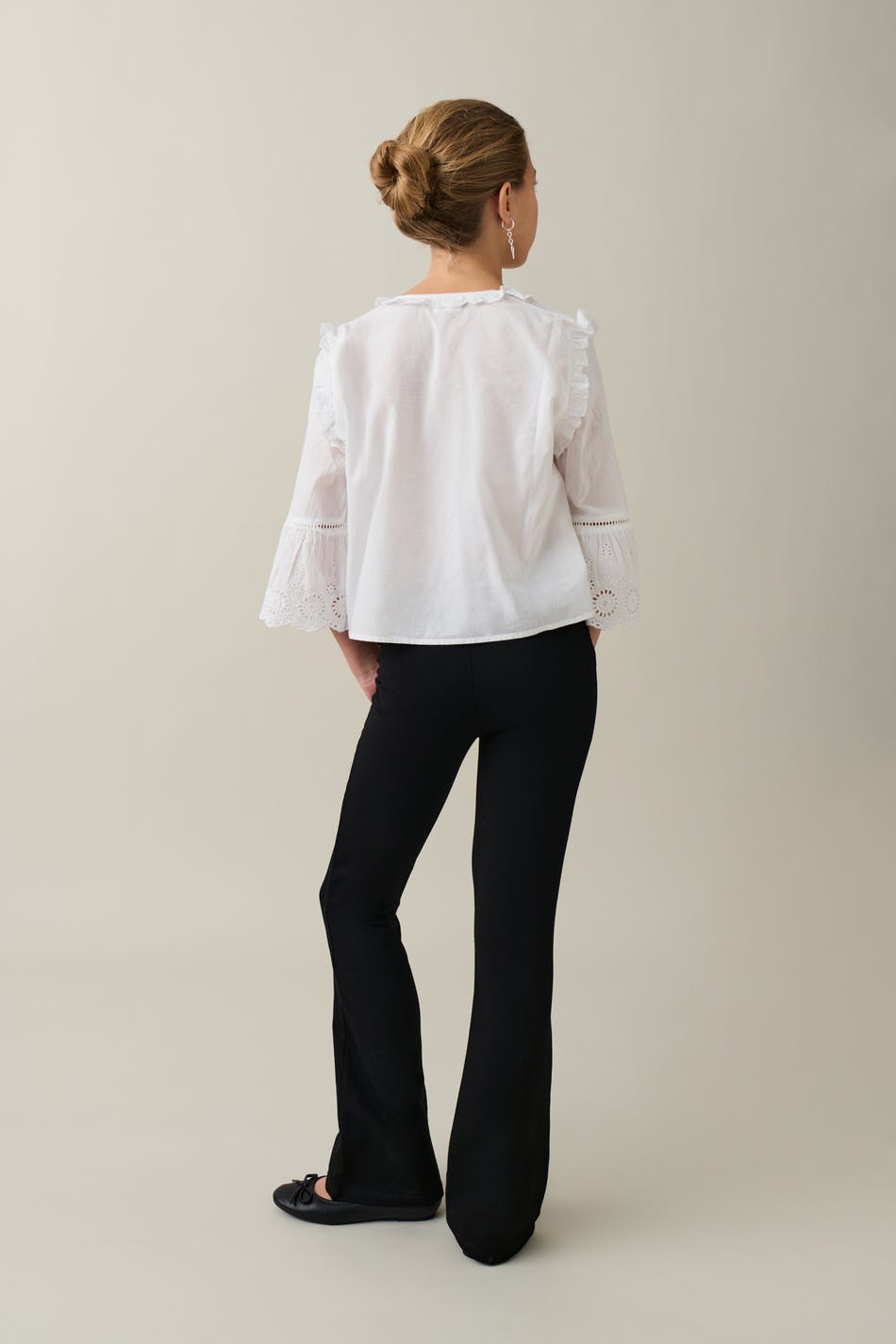 Y low waist bootcut trousers