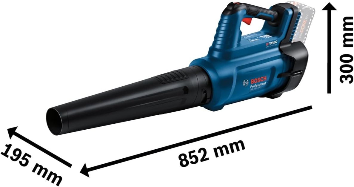 Bosch Blue 06008D2000 GBL 18V-750 Professional akkulehtipuhallin 18V ilman akkuja ja laturia