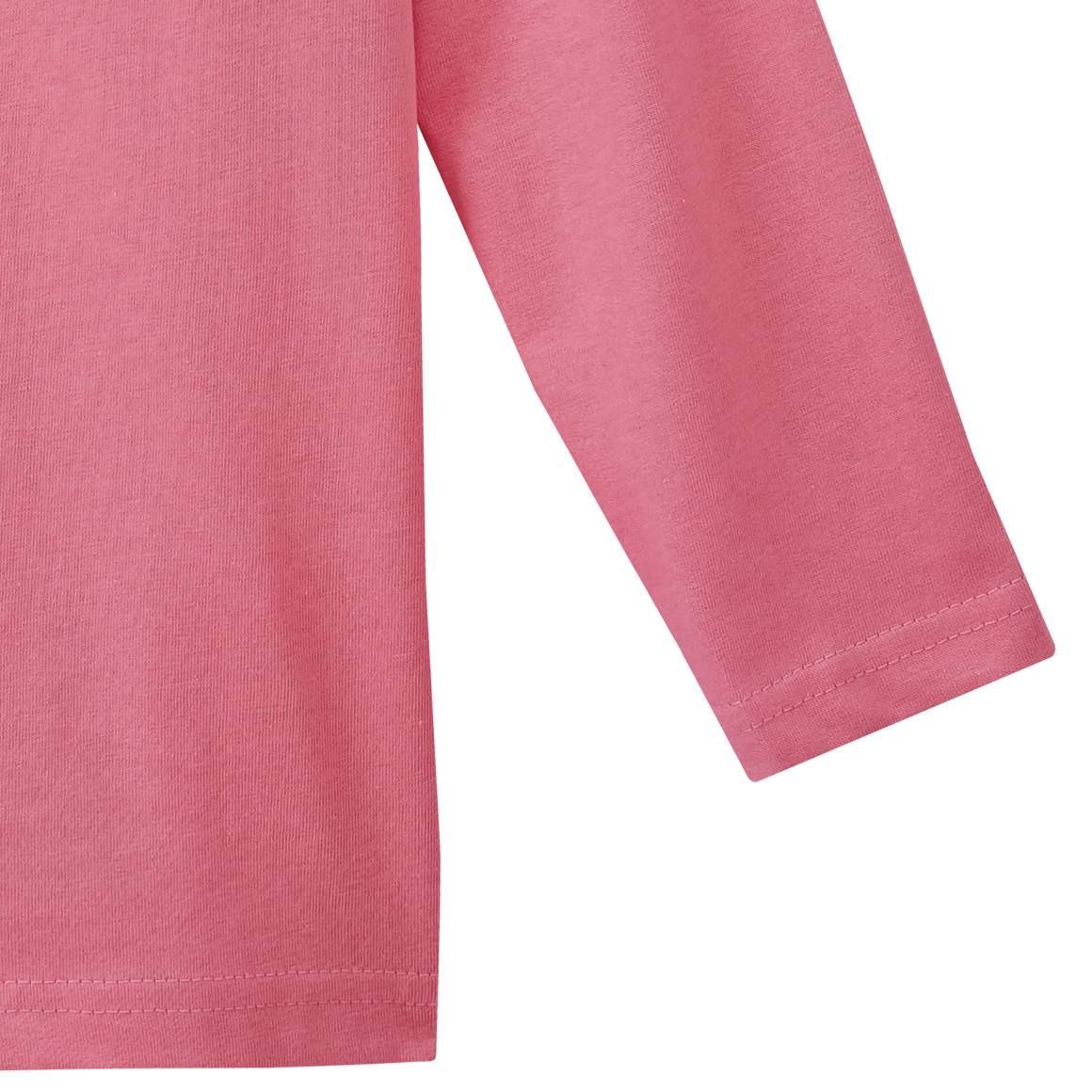 Mädchen Langarmshirt im Basic-Look