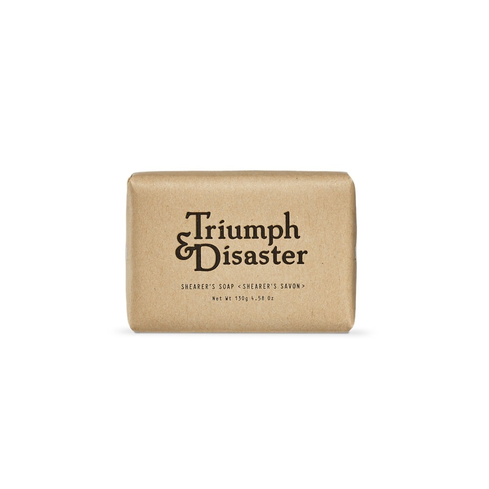 triumph & disaster Shearers Soap Savon solide