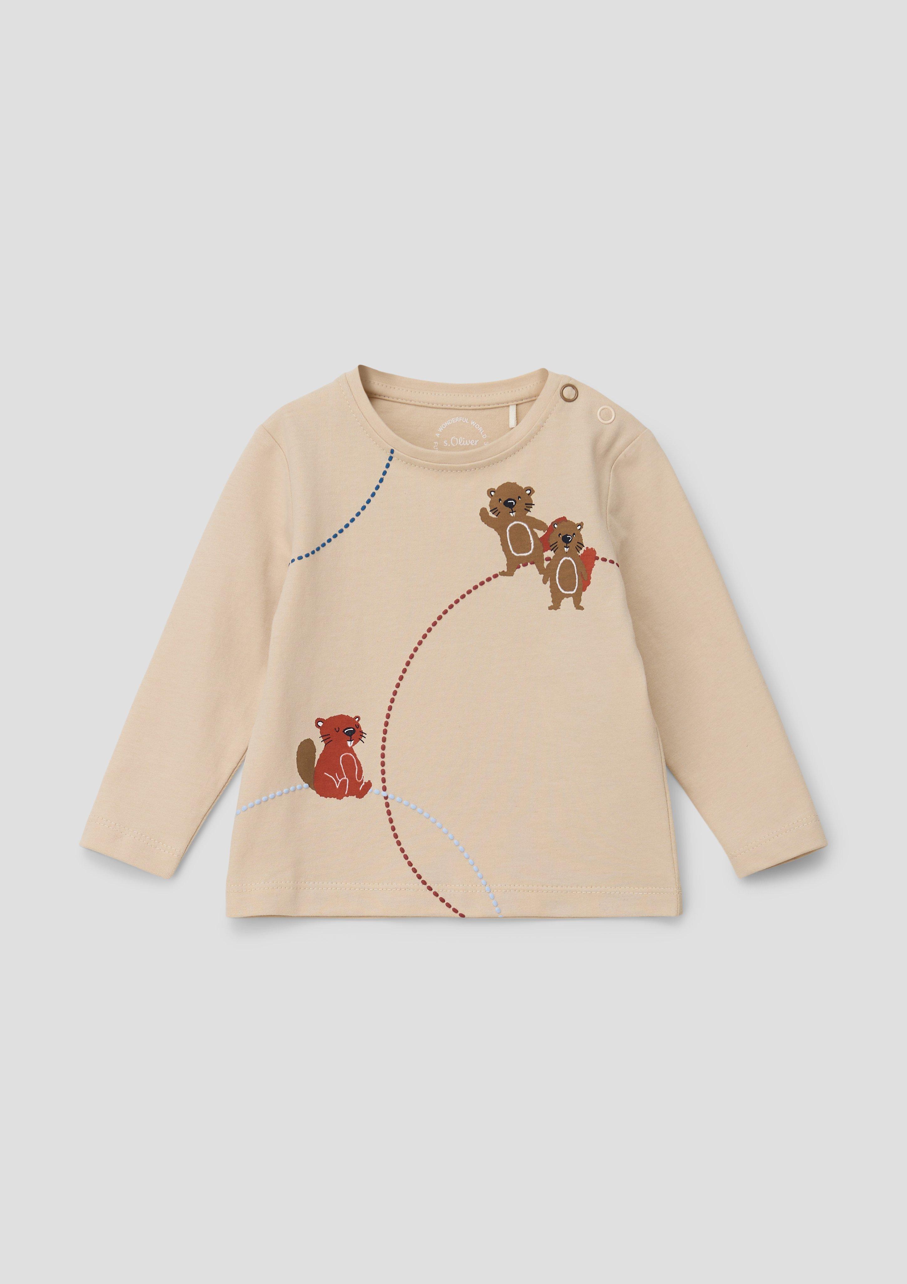 Longsleeve mit Frontprint  2137833-8120