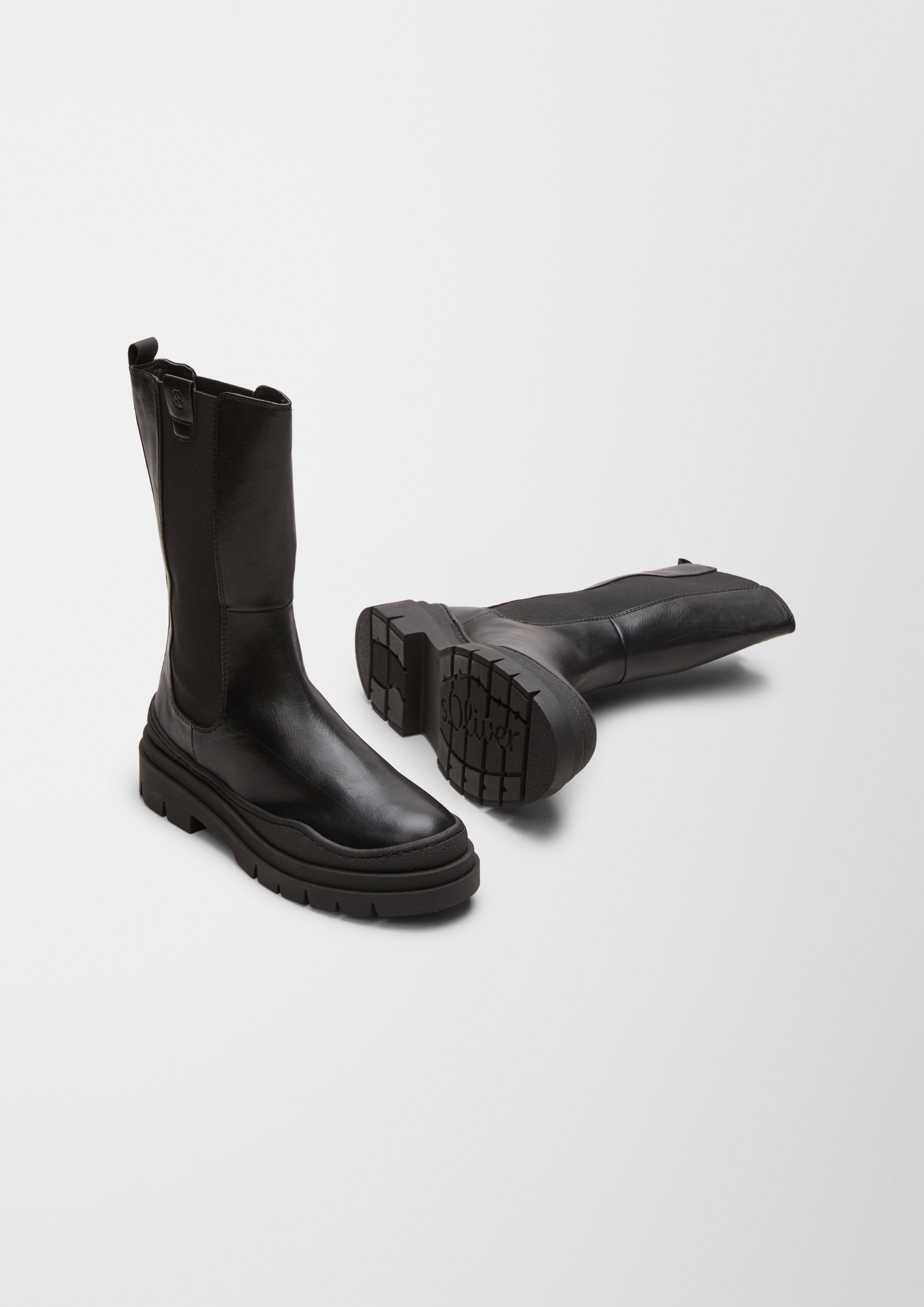 Stiefel in Leder-Optik  6006612-001