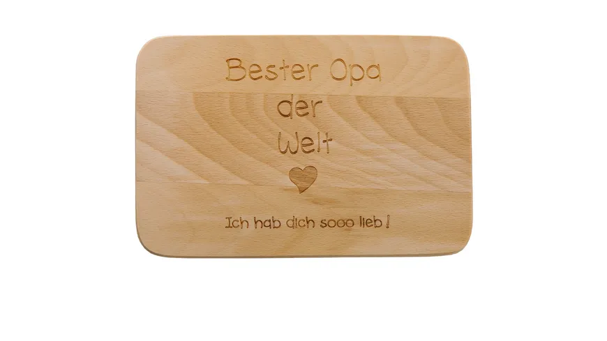 Spruchreif Frühstücksbrettchen Bester Opa der Welt