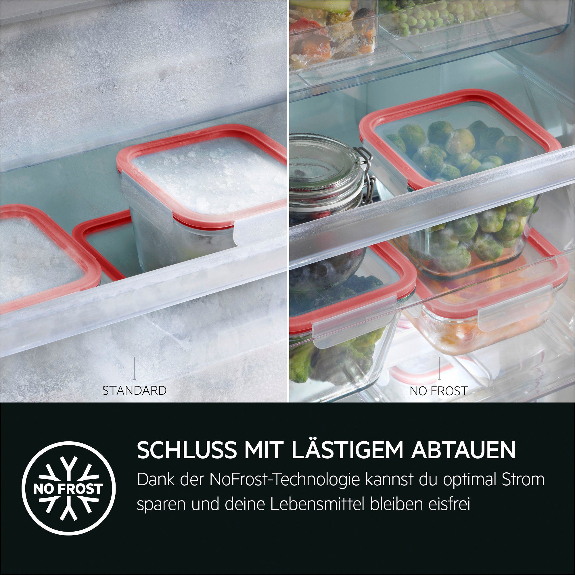 AEG Einbaukühlgefrierkombination 7000 SCE818E7MF 925553005, 176,9 cm hoch, 55,6 cm breit