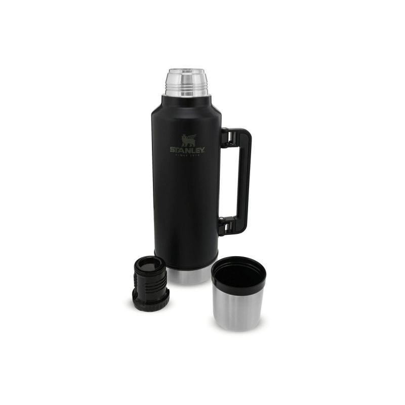 Stanley Thermoflasche, Classic Legendary Bottle Xlarge 2.0qt \/1.9l Matte Black Pebble