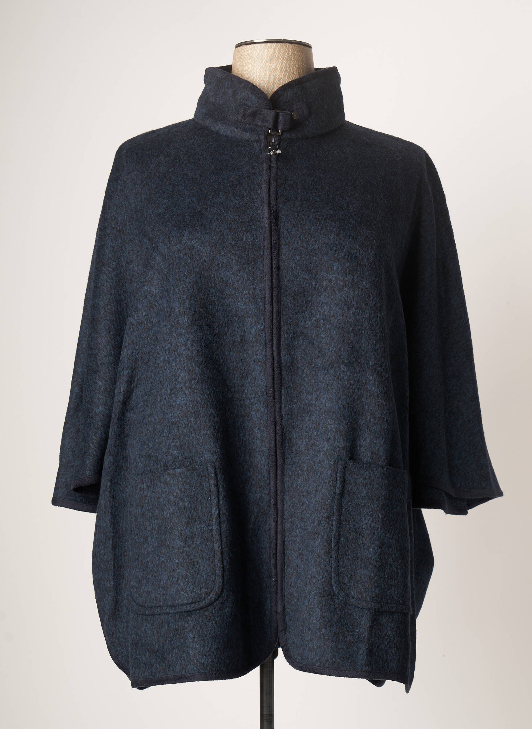 Damart Manteaux Courts Femme couleur bleu