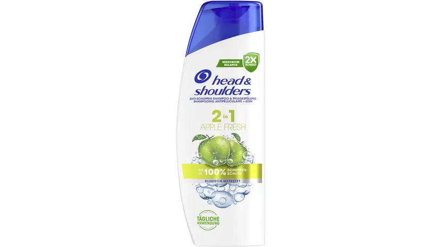 Head & Shoulders Haarshampoo 2in1 apple fresh 250ml 250 ml