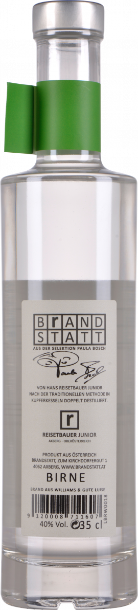 Brandstatt Birnenbrand Williams & Gute Luise 0,35 Liter