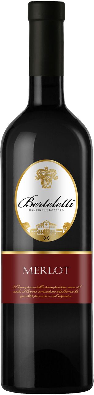 Wine & More Berteletti  Merlot d`Italia 0,75l