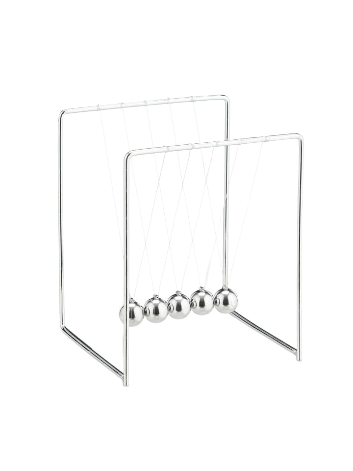 relaxdays Newton-Pendel in Silber günstig kaufen onesize