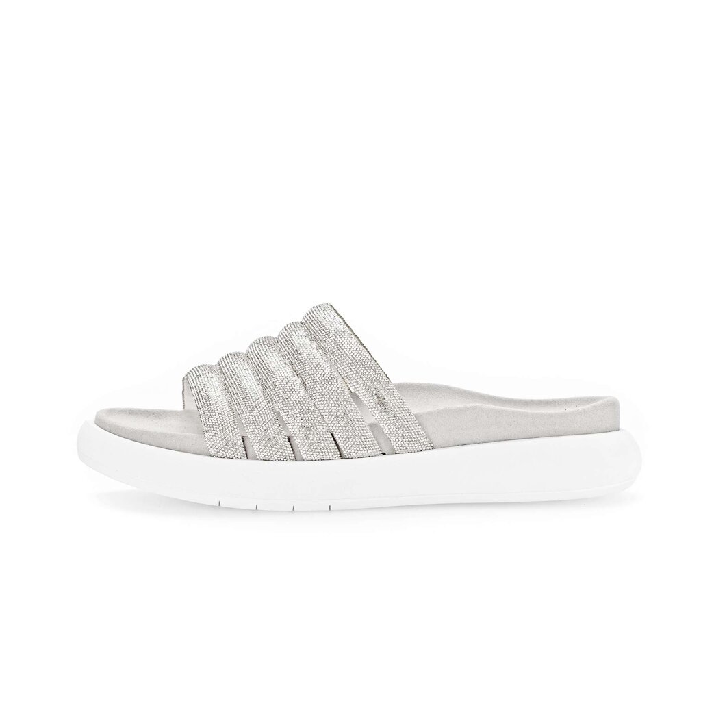 Gabor fashion Pantolette silber