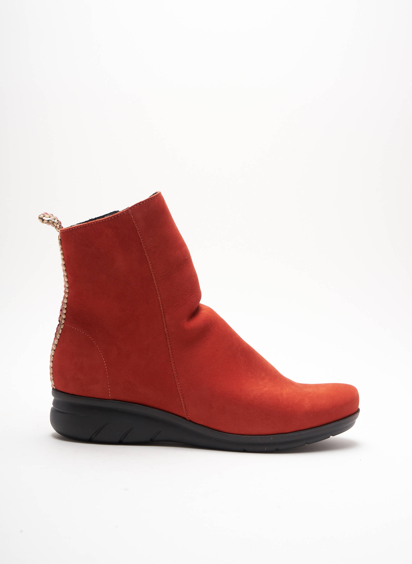 Hirica Bottines Femme couleur orange