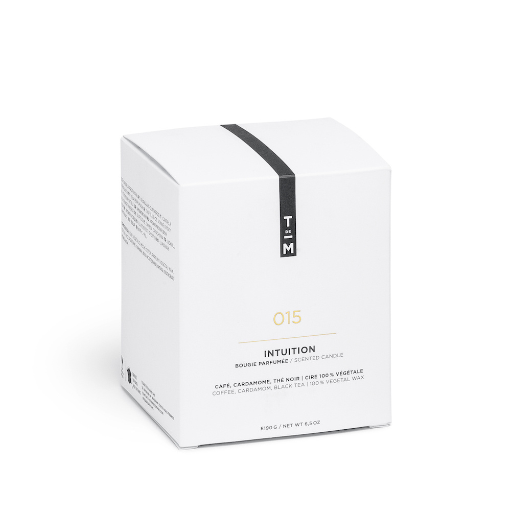 Terre de Mars 015 BOUGIE PARFUMÉE INTUITION – 100% CIRE VÉGÉTALE 190g BOUGIE PARFUMÉE INTUITION