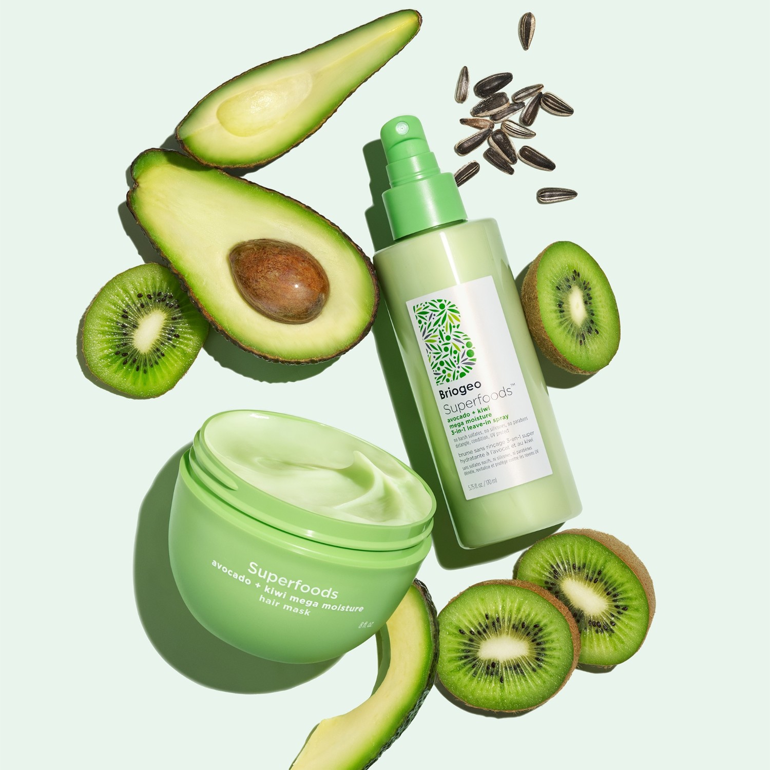 Avocado + Kiwi Mega Moisture 3-in-1 Leave-In Spray