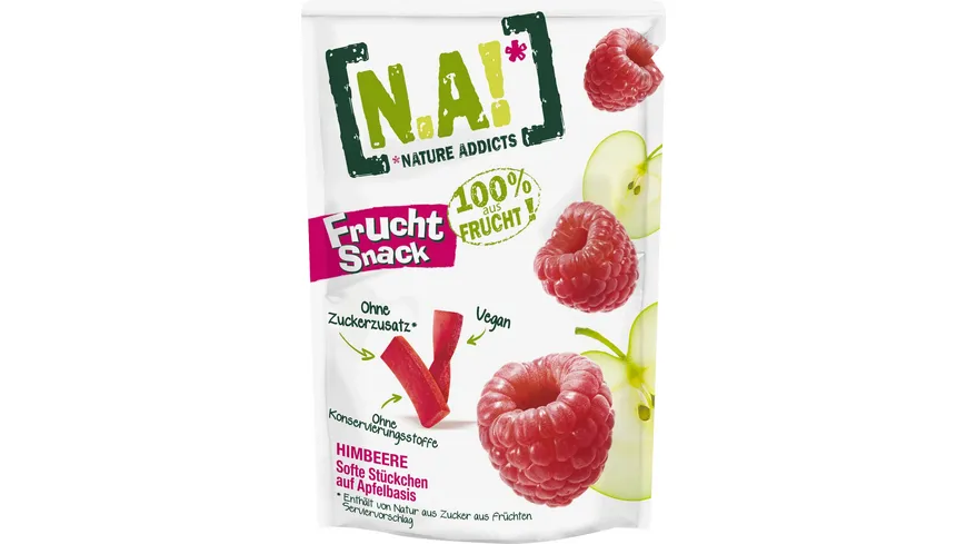 [N.A!] NATURE ADDICTS FRUCHT SNACK HIMBEERE 35 g