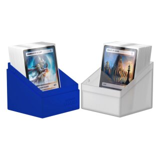 Ultimate Guard Boulder Deck Case 100+ Synergy Blau/Weiß