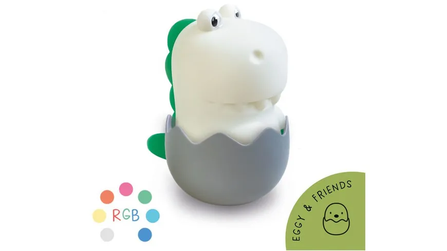 MegaLight LED Kinder Nachtlicht DIGGY DINO RGB dimmbar
