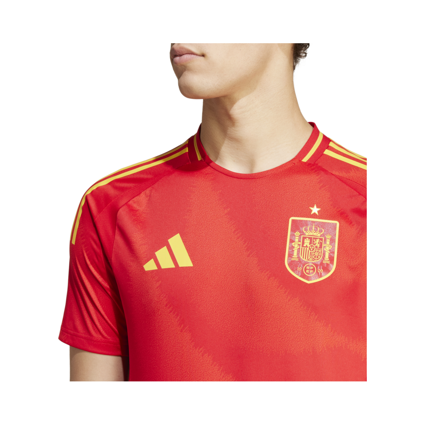 adidas Spanien Auth. Trikot Home EM 2024 Rot