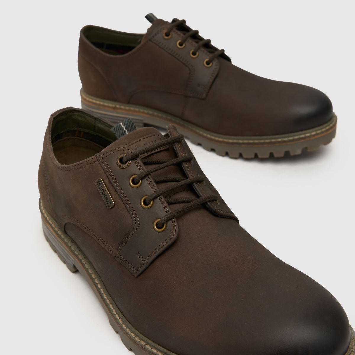 Barbour – Sandstensskor i brunt
