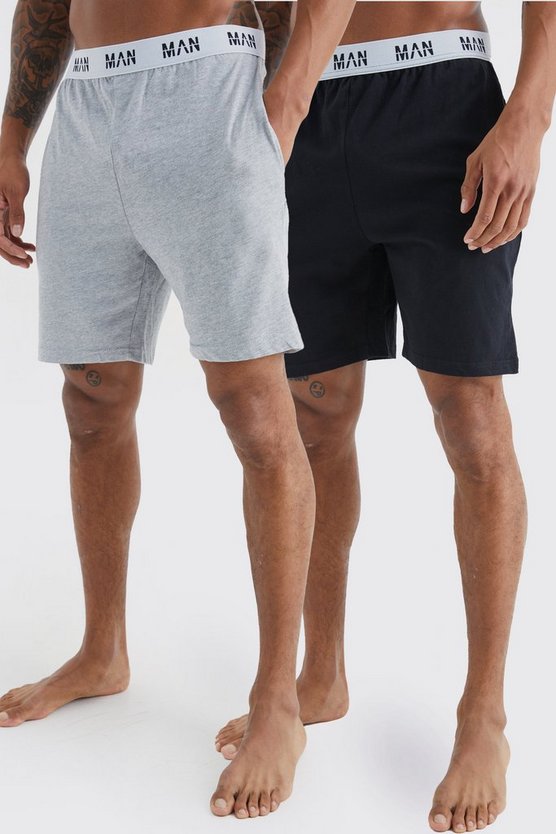 2er-Pack Man Loungewear Shorts
