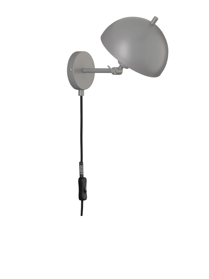Schöner Wohnen Wandleuchte Kia in grau - (H) 25 cm x (B) 18 cm günstig kaufen onesize