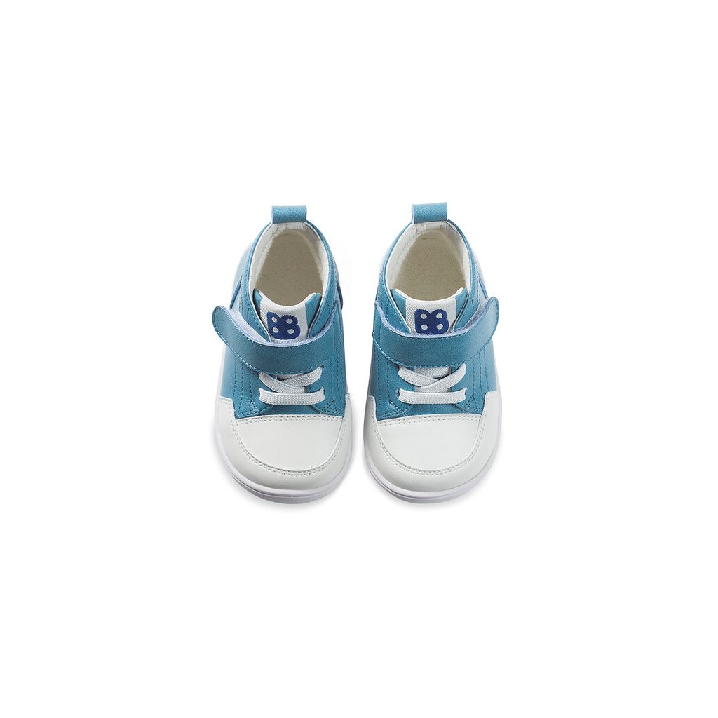 LBL Baby Mono Blue BBC218106-BU blaue-Barfuß-Stiefeletten