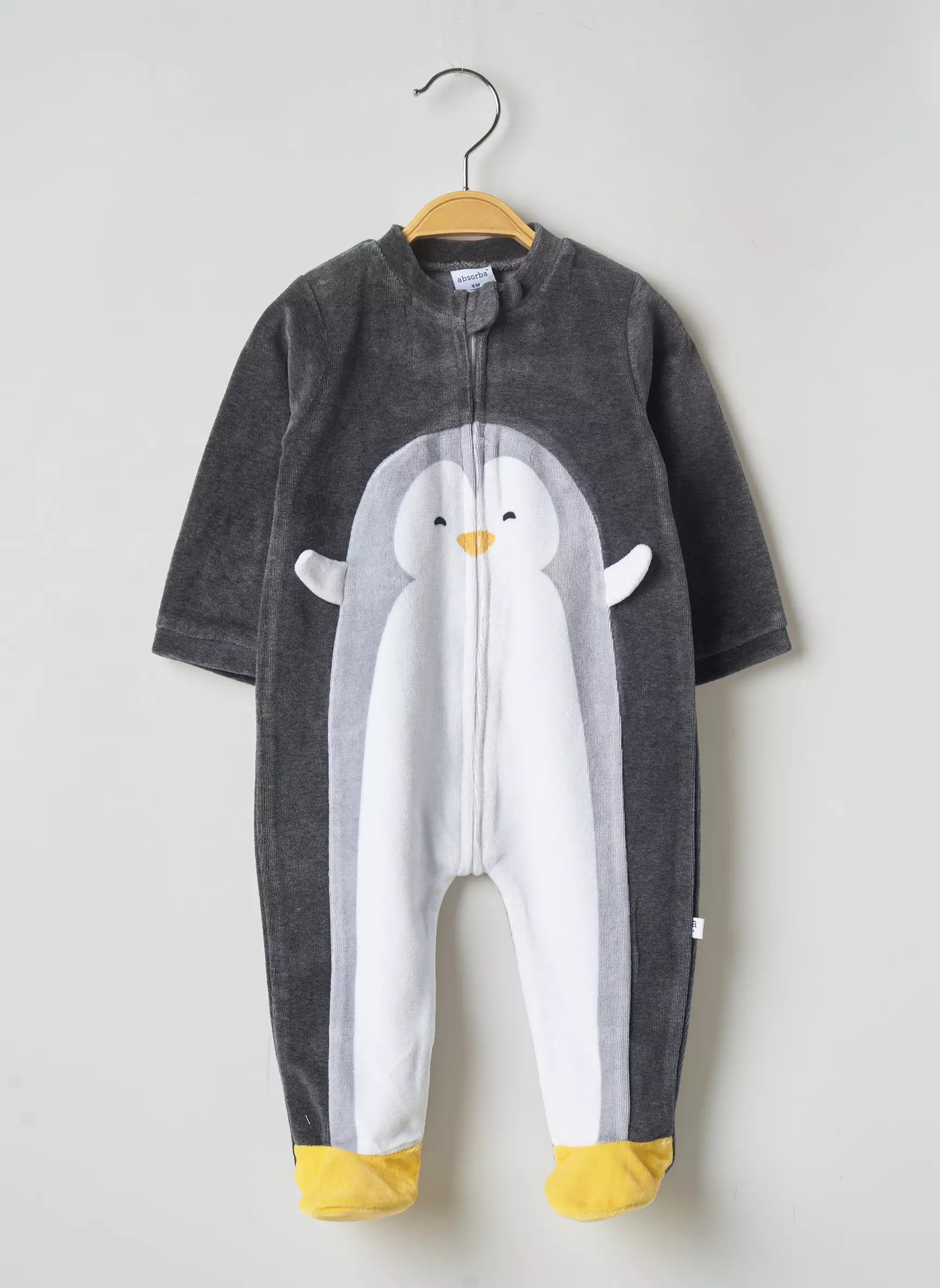 Absorba Dors Bien Enfant couleur gris
