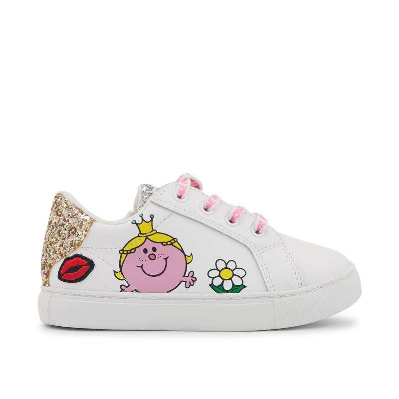 Baskets en cuir Mini Simone monsieur madame princesse