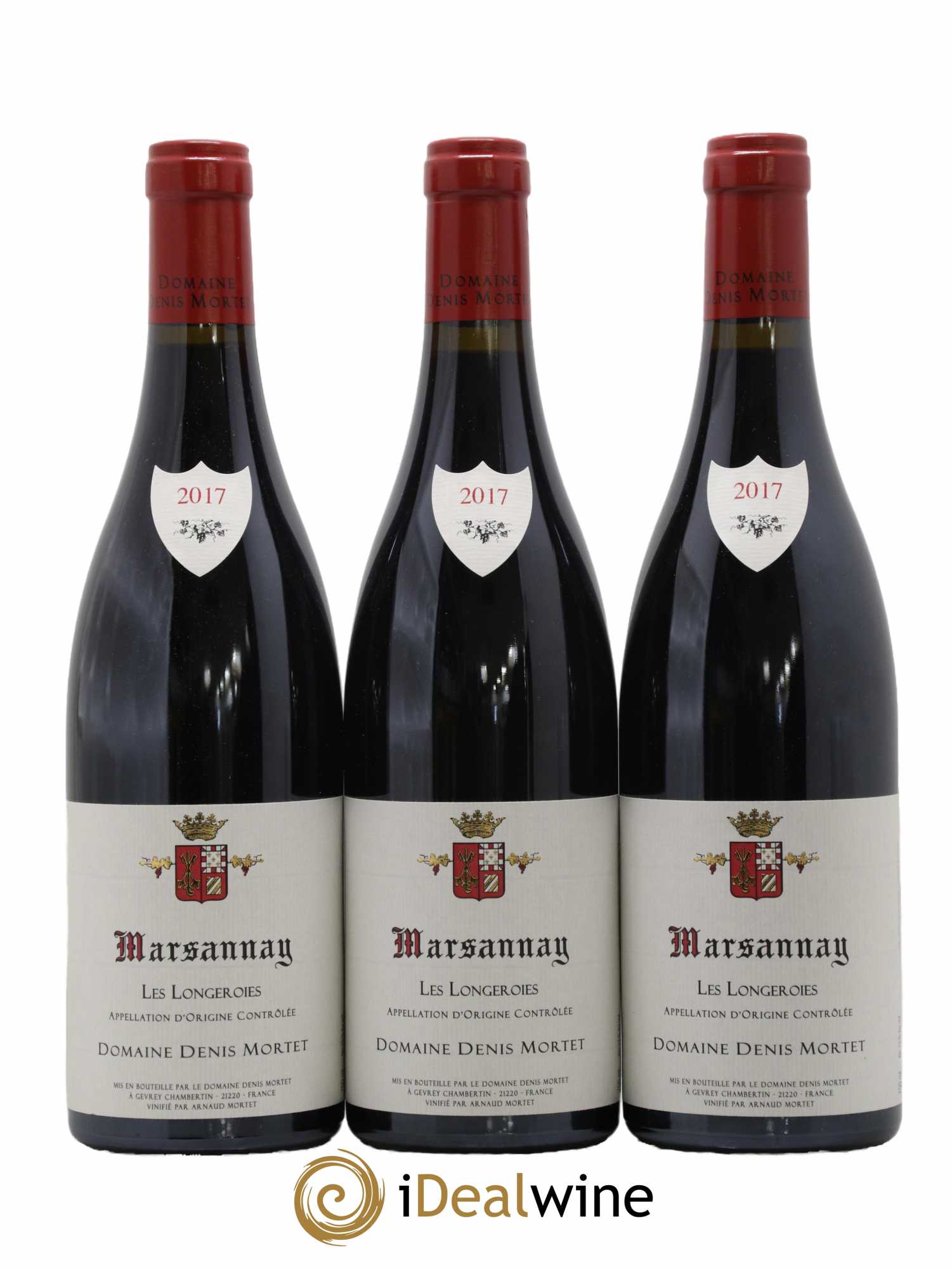 Marsannay Les Longeroies Denis Mortet (Domaine)  2017 - Lot de 12 Bouteilles