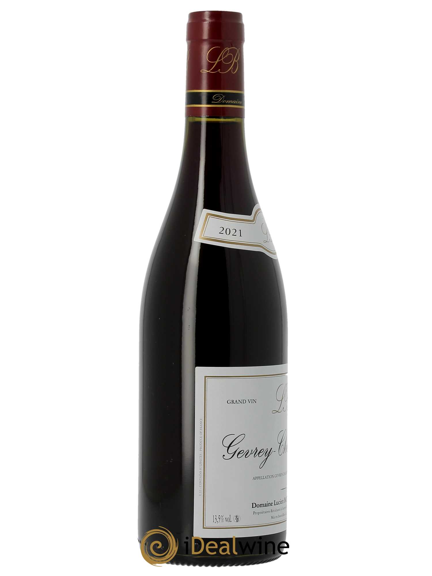 Gevrey-Chambertin Lucien Boillot & Fils (Domaine)  2021 - Lot de 1 Bouteille