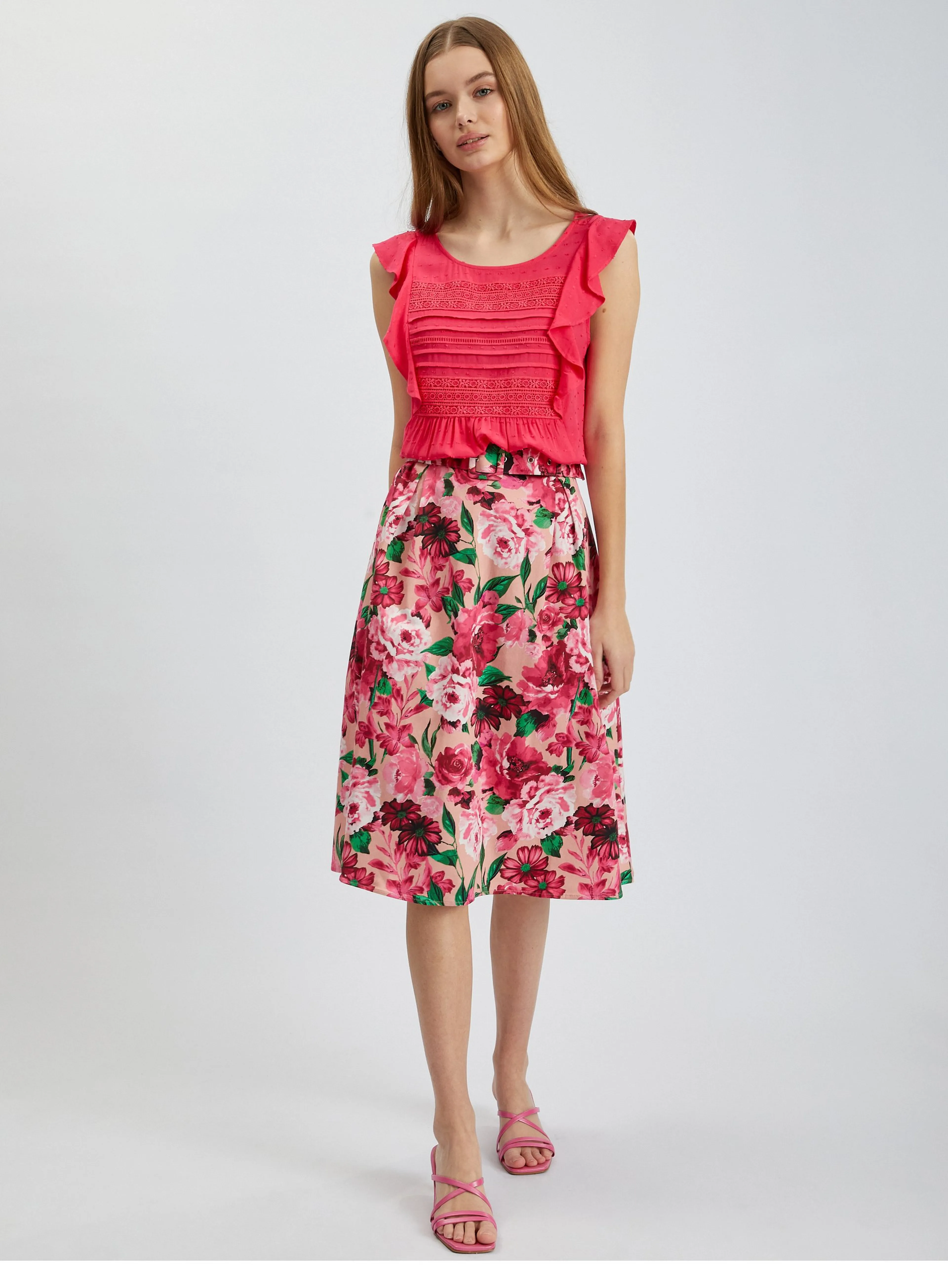 Dunkelrosa Damenbluse ORSAY