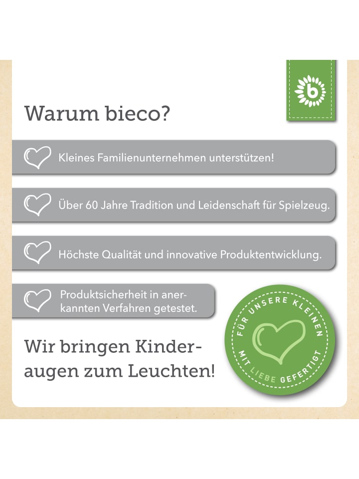 Bieco Spielwaren Kindertisch in Grün günstig kaufen onesize