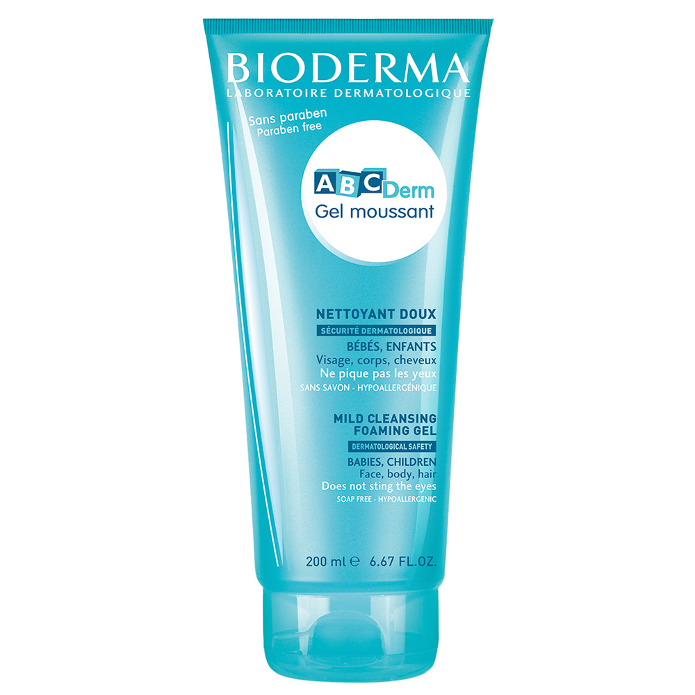 Bioderma ABCDerm Gel moussant Gel nettoyant