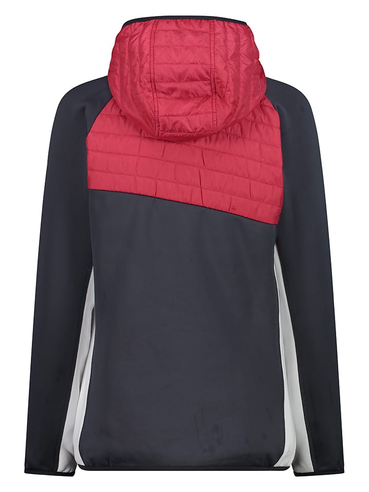 CMP Hybridjacke in Rot/ Schwarz günstig kaufen