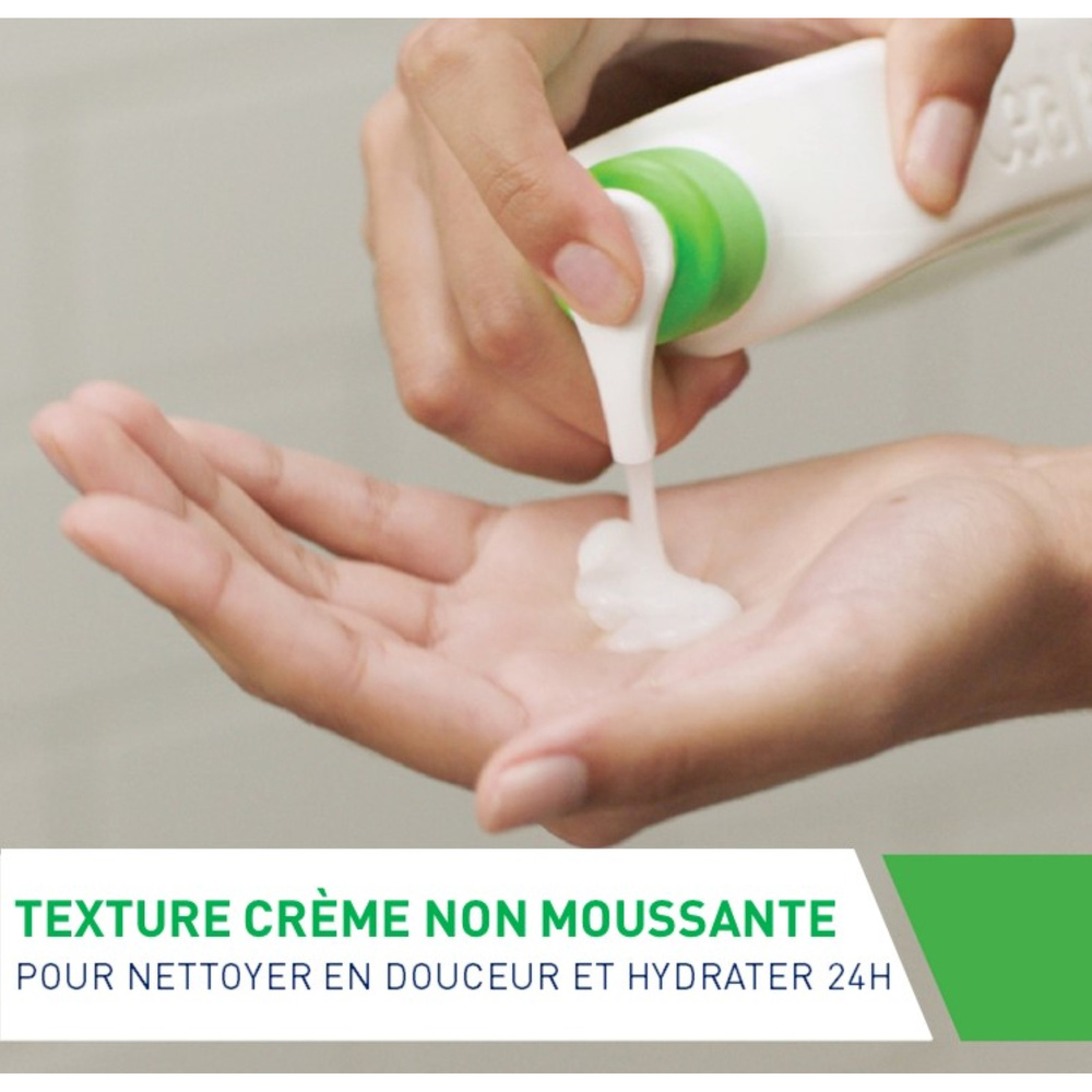 CeraVe Crème Lavante Hydratante Pour peaux normales à sèches