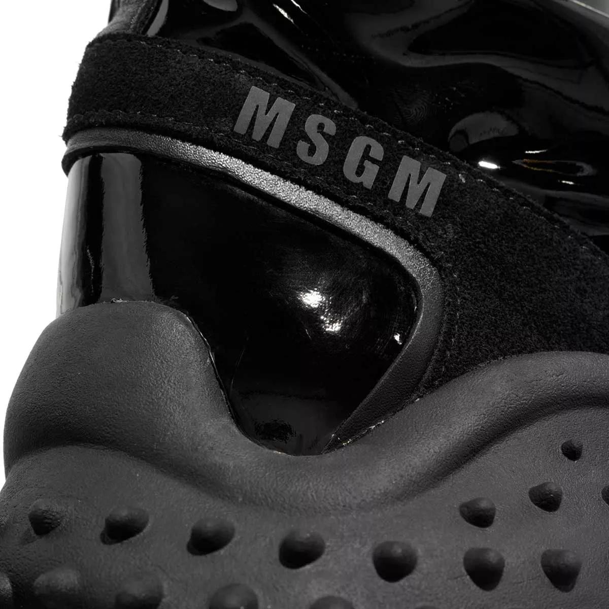 MSGM Stiefeletten schwarz Stiefel