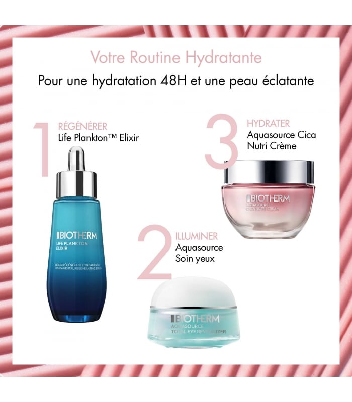 BIOTHERM-AQUASOURCE- Total Eye Revitalizer Gel contour des yeux à la caféine