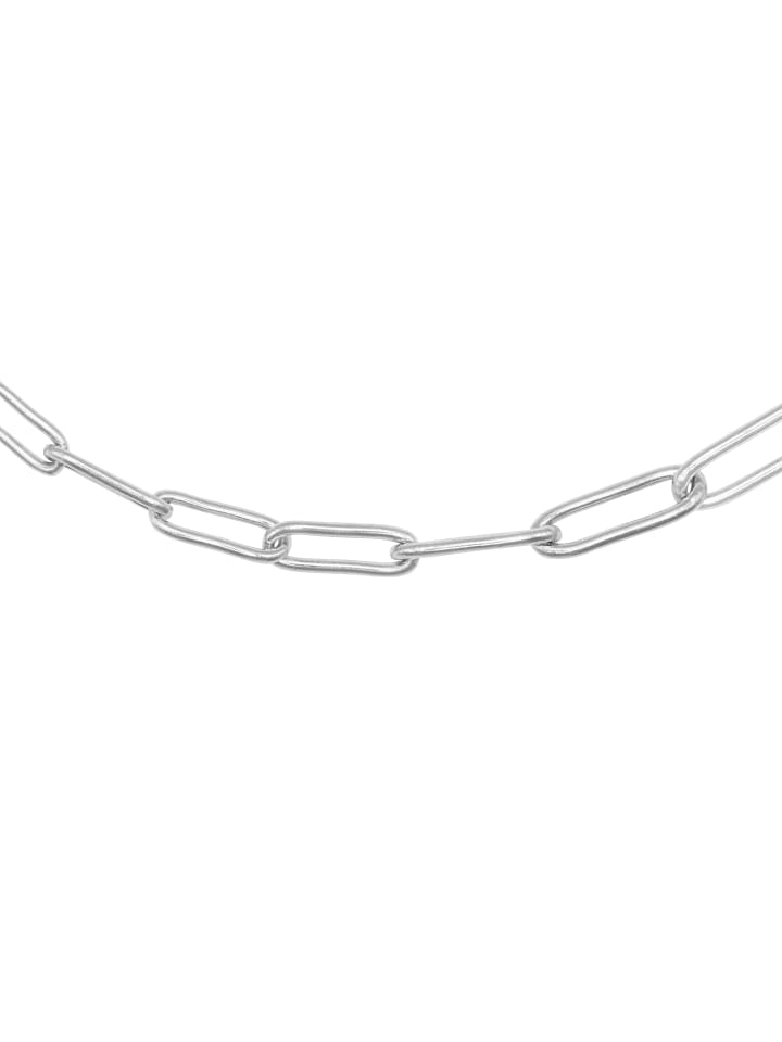 Steel_Art Glieder Halskette Herren Thilo silberfarben poliert in silberfarben poliert günstig kaufen onesize