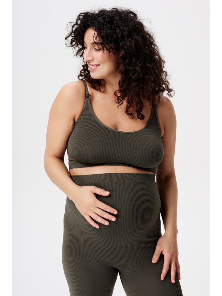 Noppies Unwattierte Still-Bh Mira in Olive günstig kaufen