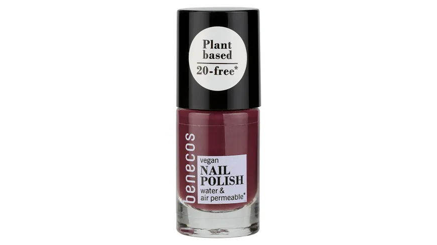 benecos Nagellack Happy Nails 20-Free 5 ml sweet plum
