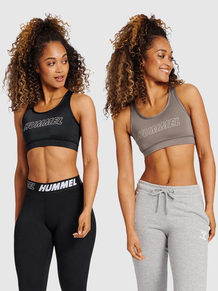 Hummel Hummel T-Shirt Hmlte Tola Multisport Damen in BLACK/DRIFTWOOD günstig kaufen