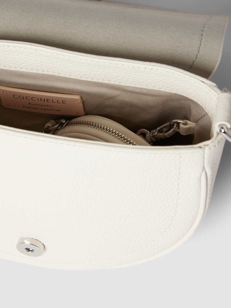 Saddle Bag mit Label-Detail Modell 'BLAIRE' in weiß