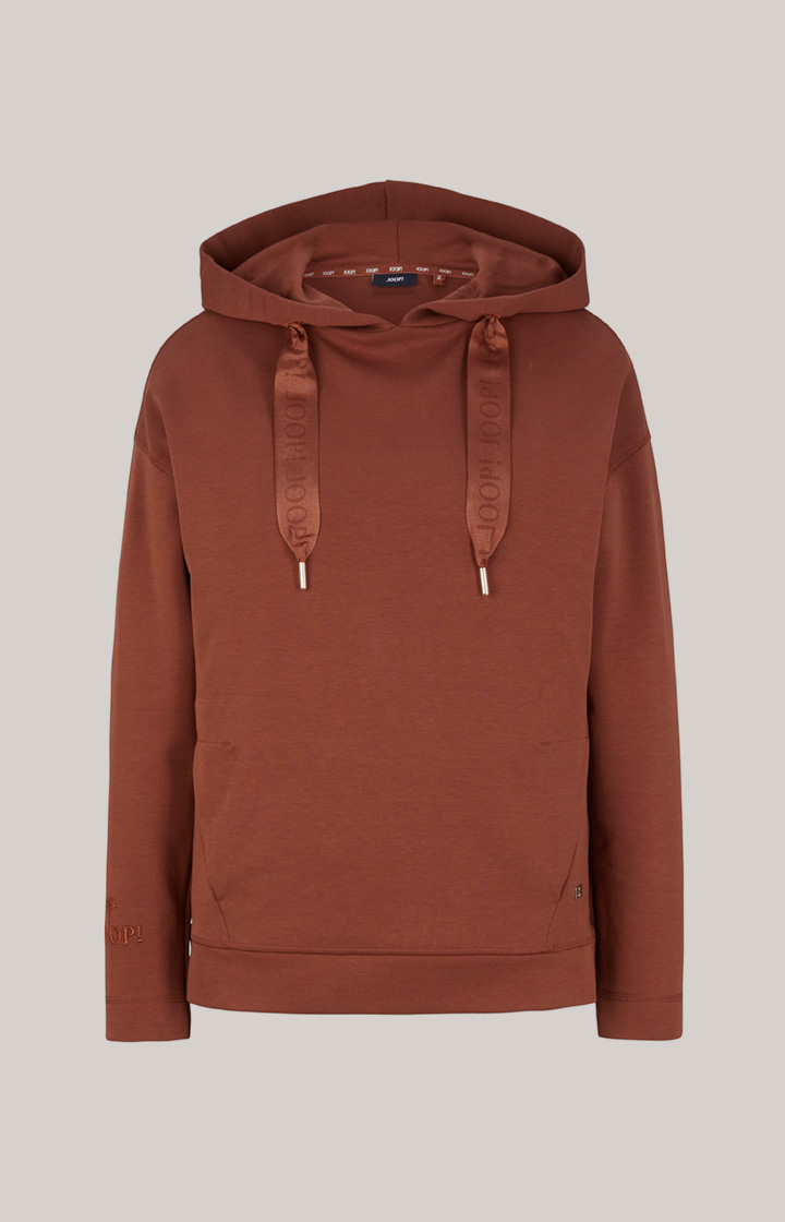 Hoodie in Braun